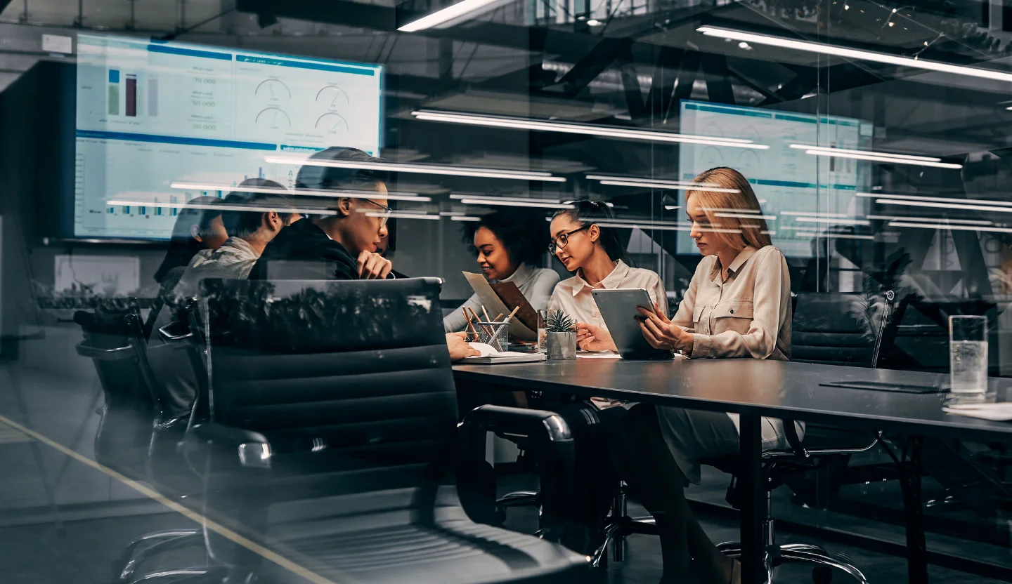 Professionals discussing SOX strategy