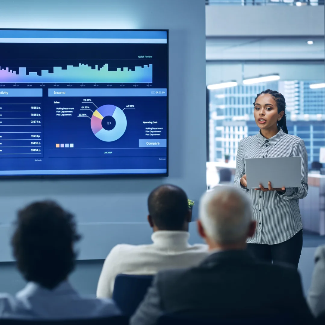 Presenting digital solutions