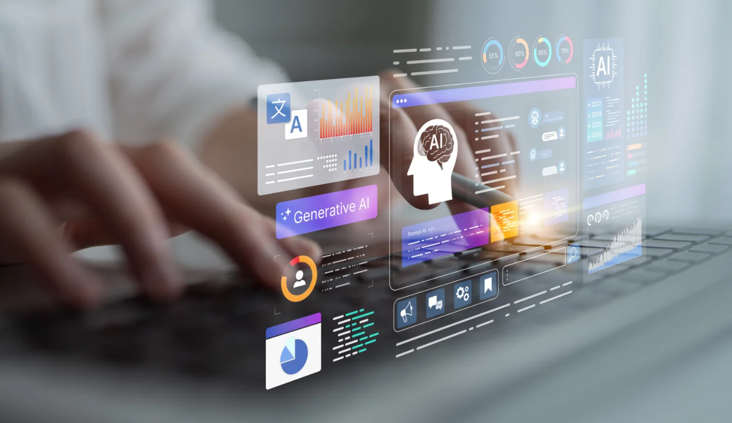 AI and analytics interface